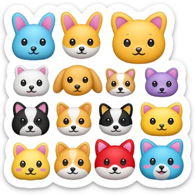 pet toys  sticker