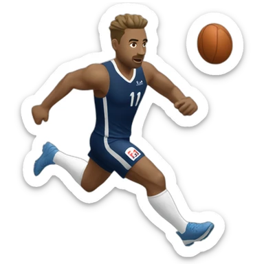 paris st germanin player running white skin sticker