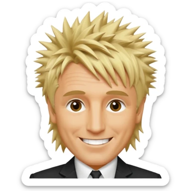 Rod Stewart sticker