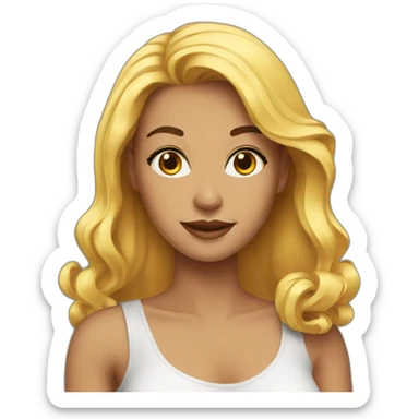 beautiful women sticker