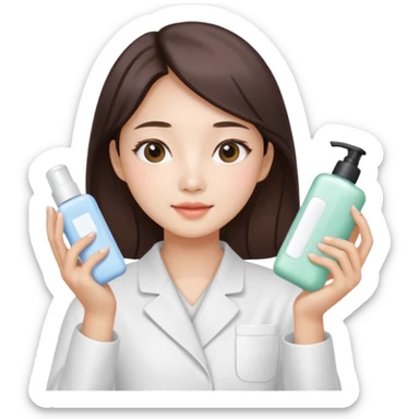 skin care Kit Rituals korean girl sticker