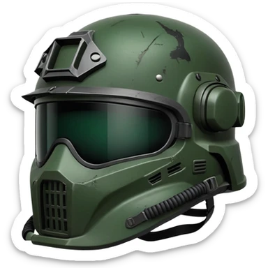 helmet inspired by Killa from Escape from Tarkov sticker