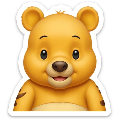 Winnie-the-Pooh sticker