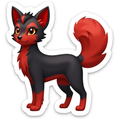 Litten-Houndour-Zorua-hybrid full body sticker