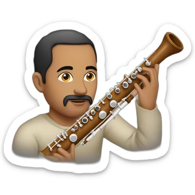 Erlandskian Terminian Ozetalakaa flute Instrument Ethnic sticker