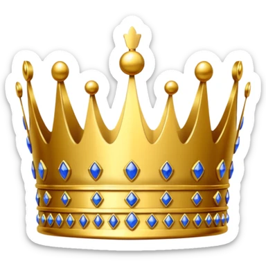 British Crown sticker