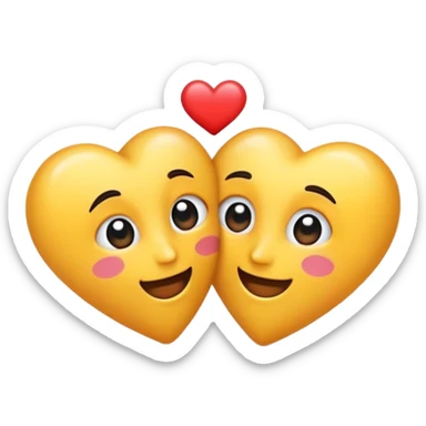 Un cœur amoureux  sticker