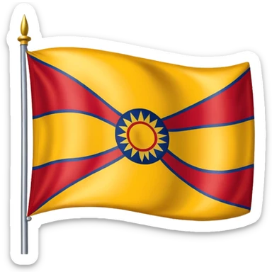 Flag of Tibet sticker
