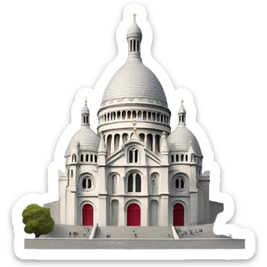 Sacré-Coeur sticker
