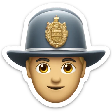 London Guard Hat  sticker