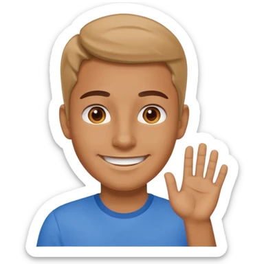 Person say 67 sticker