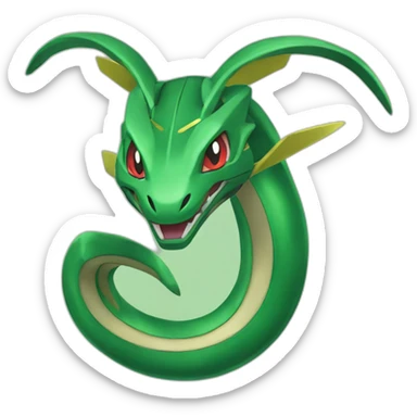 Rayquaza pokemon sticker