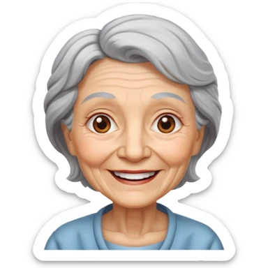 Old Lady sticker
