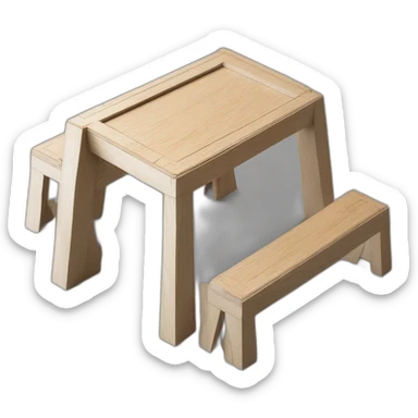 isometric transparent solid outline border containing classes creative woodshop metalshop people active teaching cnc laser tools simple brutalist industrial makerspace concrete #edc31b zoom  sticker