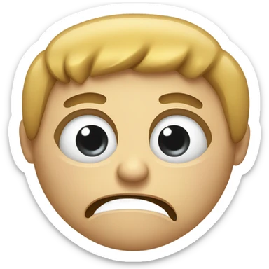 a large face with exaggerated features: tears streaming down, wide eyes, or an open mouth in a scream, conveying intense emotion.  sticker