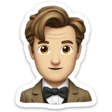 11th doctor who sticker