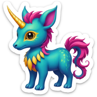 mythical animal sticker