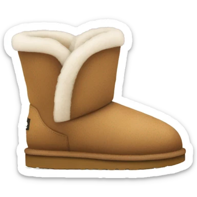 UGG slippers  sticker