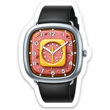 SPAM meat ART watch  sticker