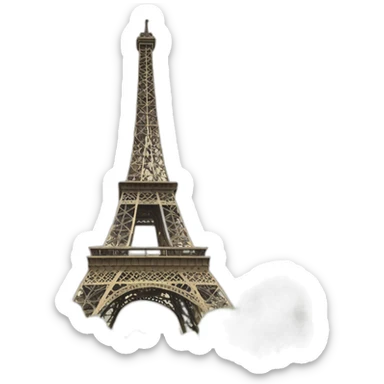Eiffeltower sticker