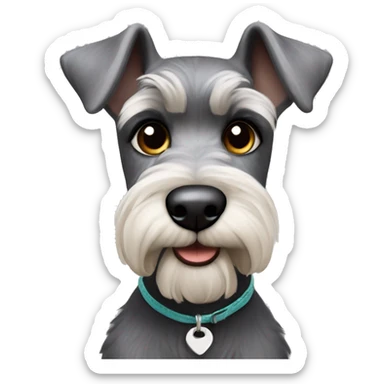 Mini schnauzer ￼ sticker