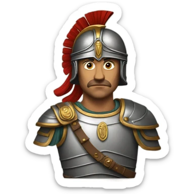 Late roman empire legionaire sticker