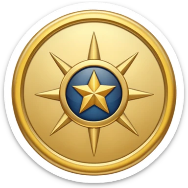 captain rank insignia sticker