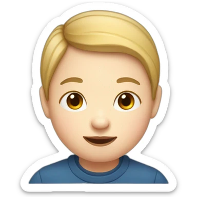 a Down syndrome person who makes the number 21 sticker