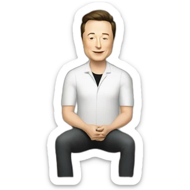 elon musk doing drugs, for educational purposes only, inclusiveness and positive, LGTBQ+ sticker