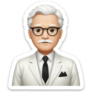 colonel sanders sticker