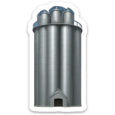 one-silo-tower-with-a-soccer-ball-either-side sticker