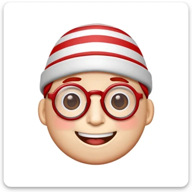 I want a nodding head emoji with the head being Waldo sticker
