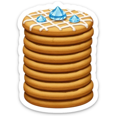 cookies from alice in wonderland sticker