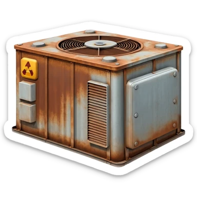 Roof Top HVAC unit sticker