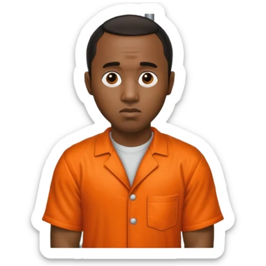 P DIDDY IN JAIL sticker