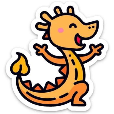 dragon sticker