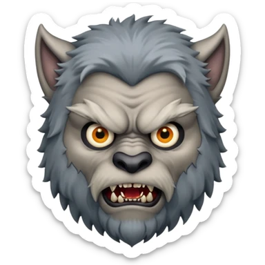 The Wolfman sticker