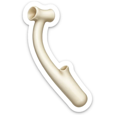 singular long bone sticker