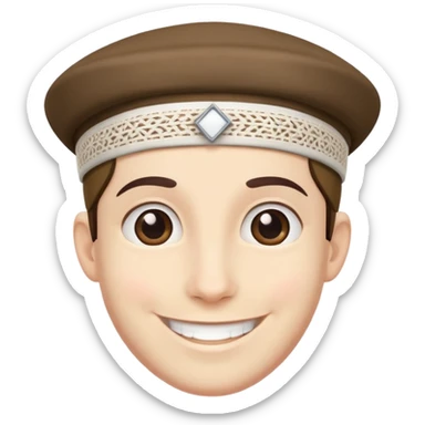 🤑 but make it Jewish sticker