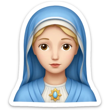 Virgin Mary  sticker