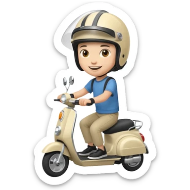 Youth & Scooters sticker