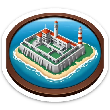 escape run alcatraz 2034 board game sticker