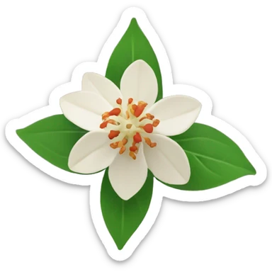 ashwagandha flower sticker