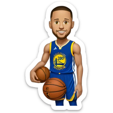 Stephen curry justface sticker
