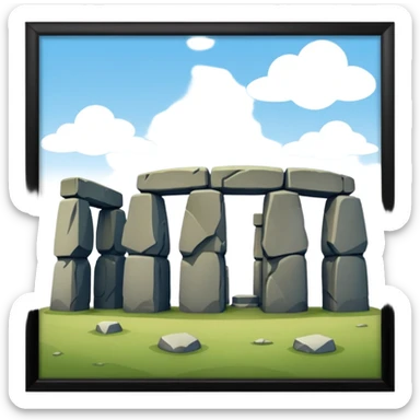 Stonehenge full sticker