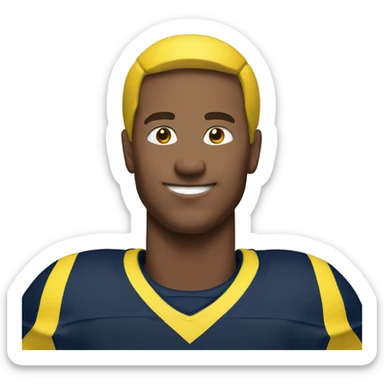 Michigan football sticker