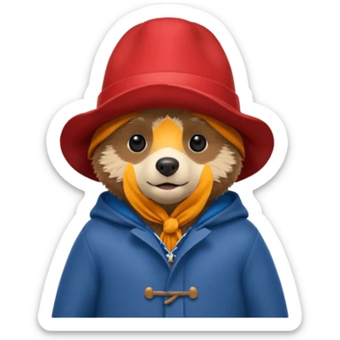 Paddington hot sticker