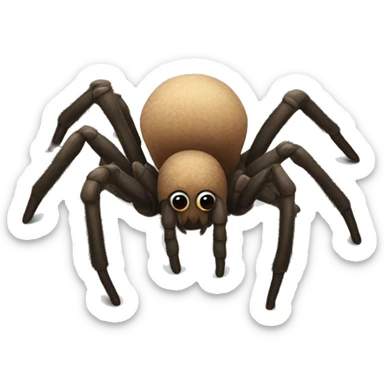 Huge tarantula sticker