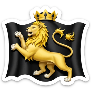 Drapeau flandres lion sticker