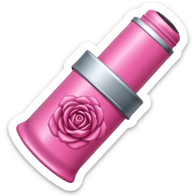 Tube de peinture rose sticker